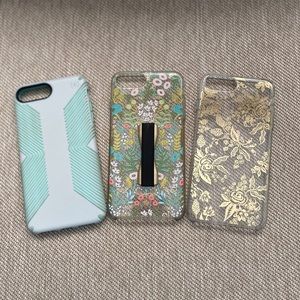 iPhone 8 plus cases Rifle Paper Co & Speck
